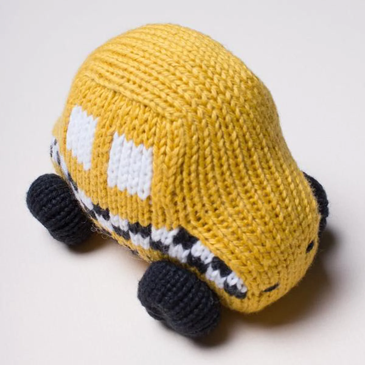 Taxi Soft Knit Rattle - Image 2