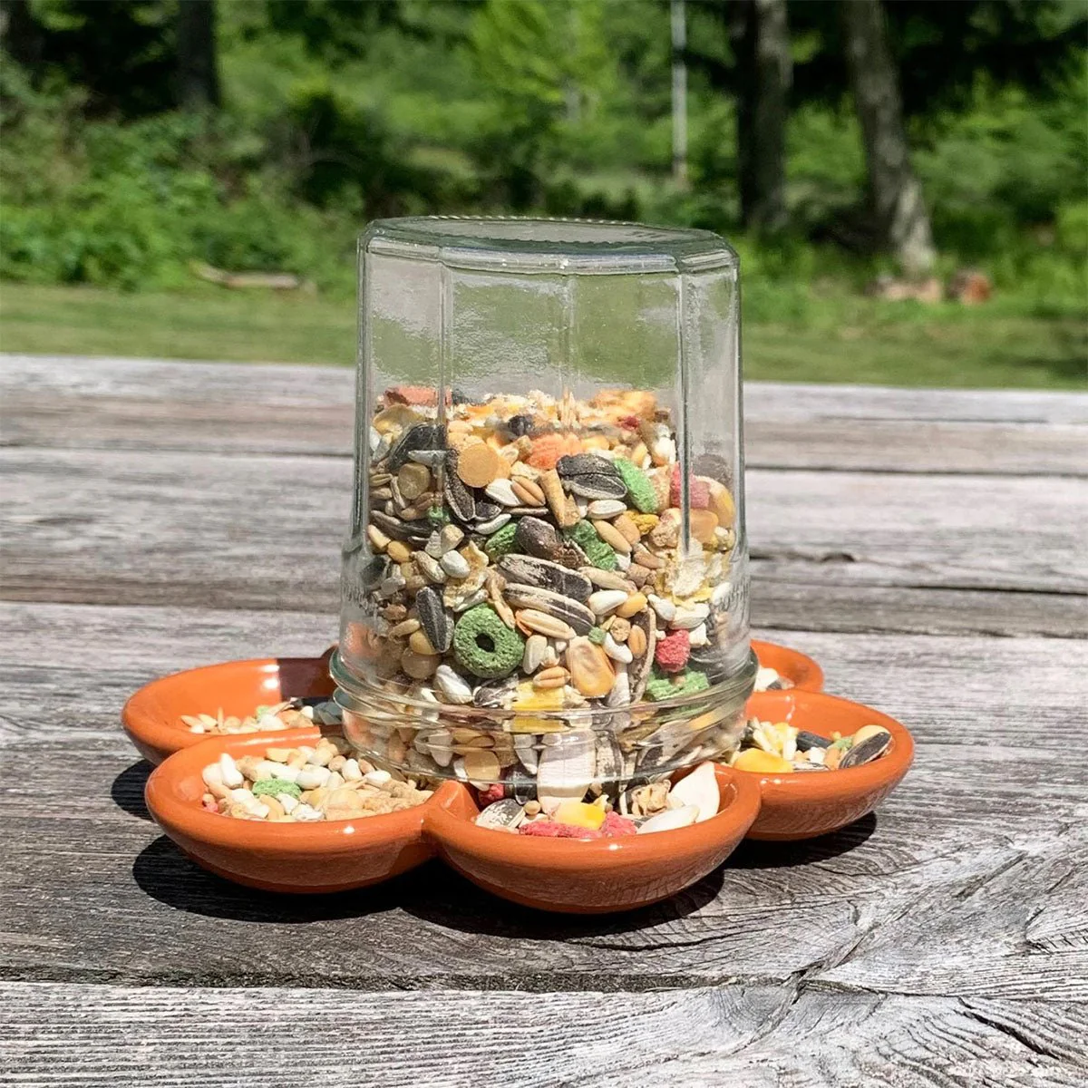 Terracotta Bird Feeder - Image 3