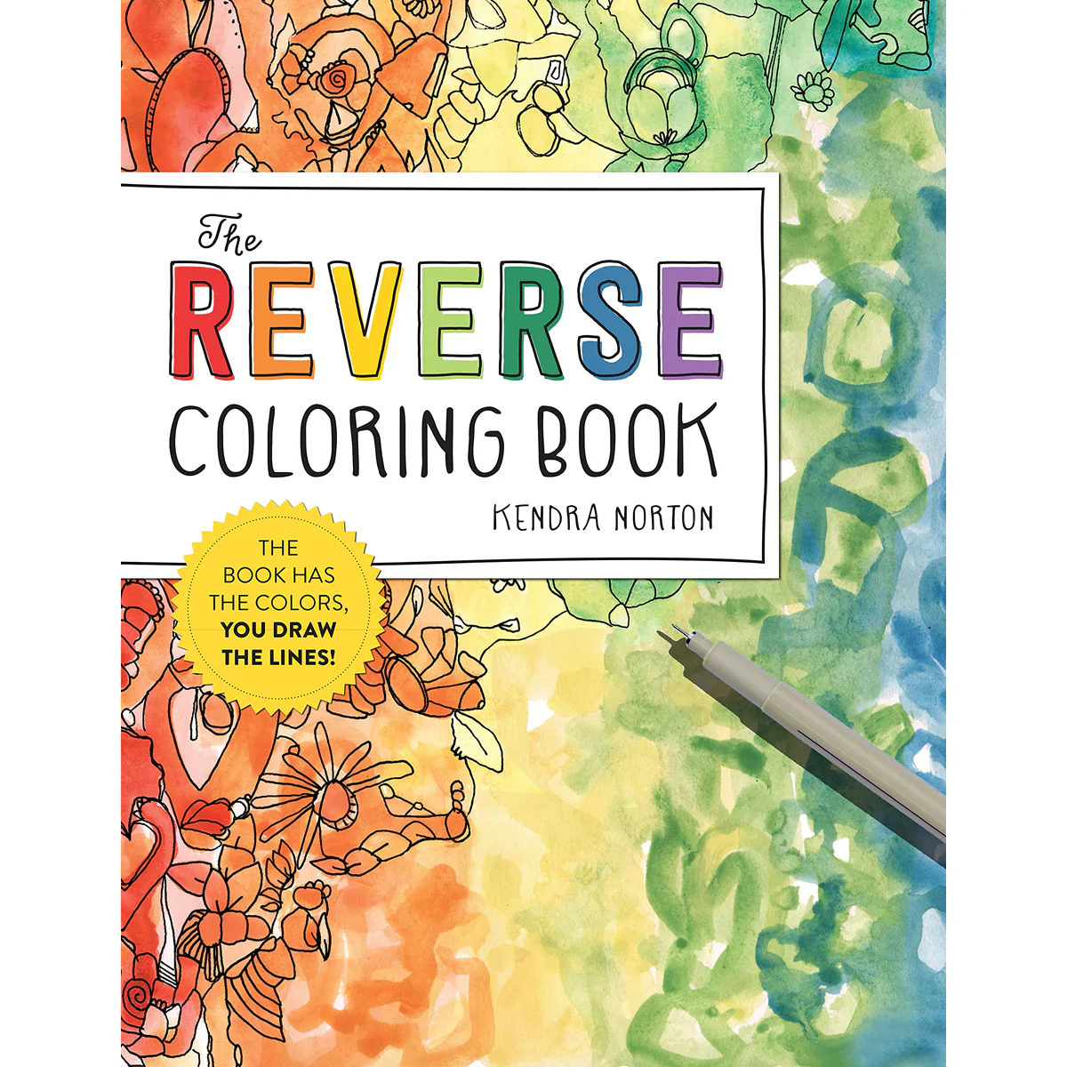 The Reverse Coloring Book