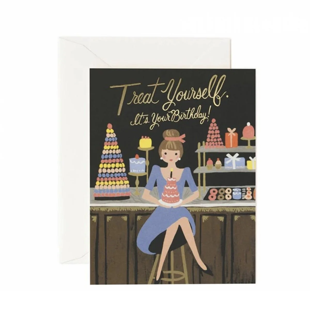 Treat Yourself Birthday Greeting Card