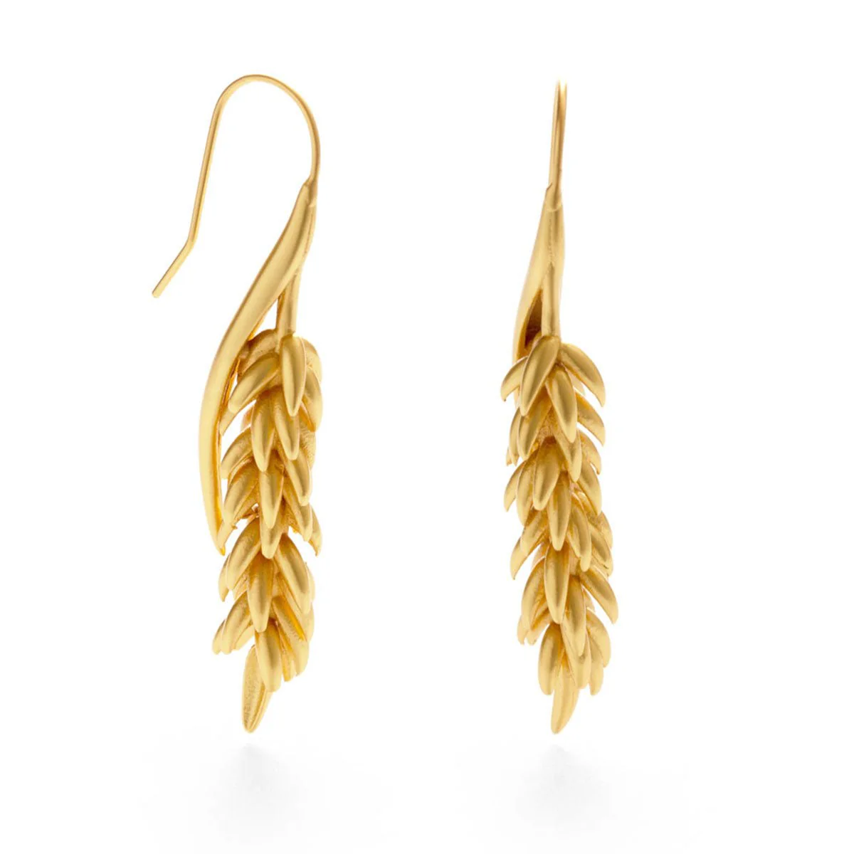 Tropical Flower Drop Earrings