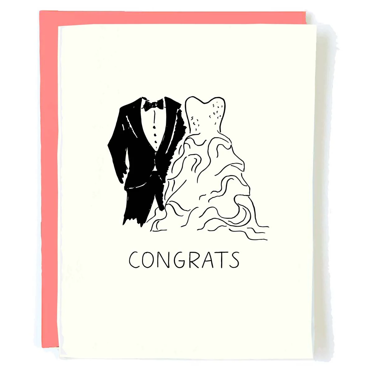 Tux + Gown Greeting Card