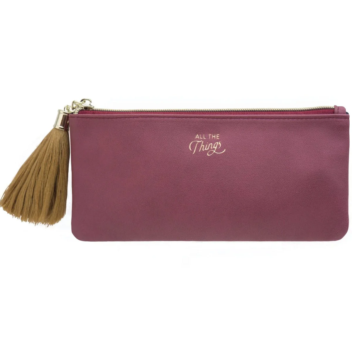 Vegan Leather Pencil Pouch - Image 2
