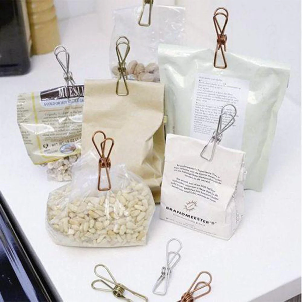 Vintage Wire Bag Clips - Image 2