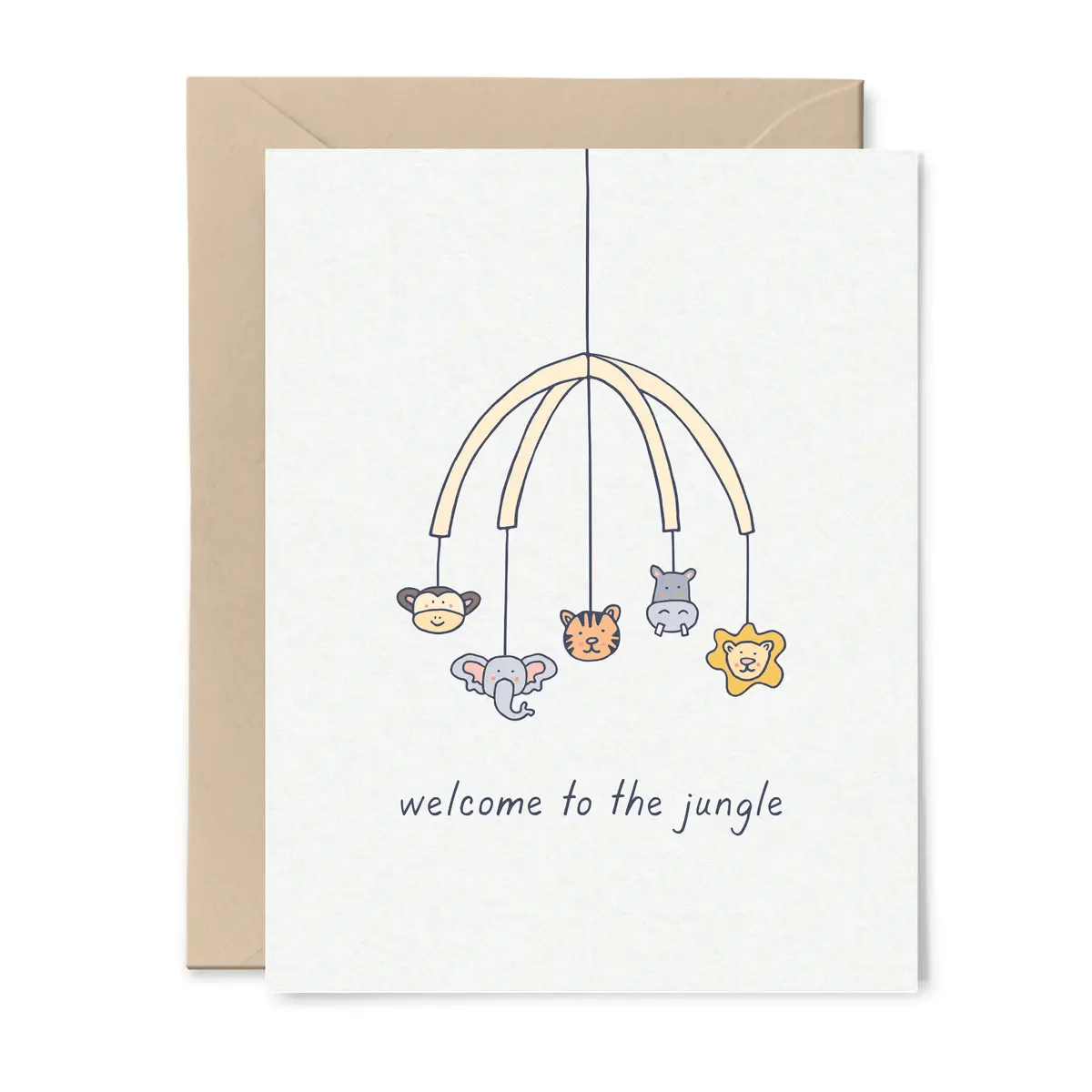 Welcome to the Jungle Greeting Card