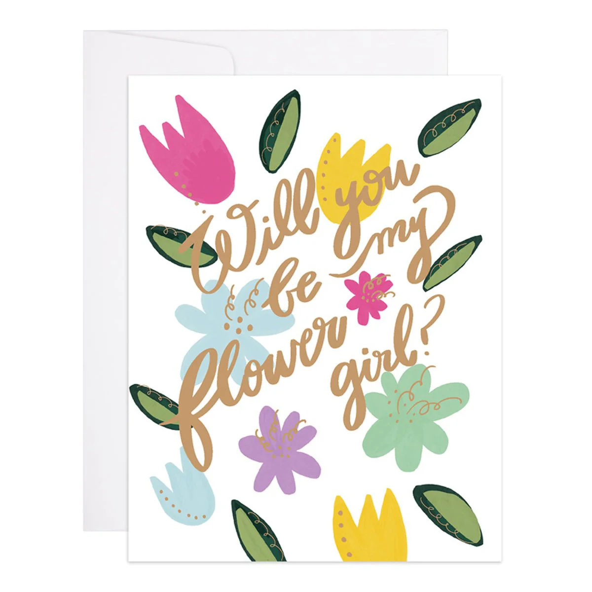 Will You Be My Flower Girl? Greeting Card