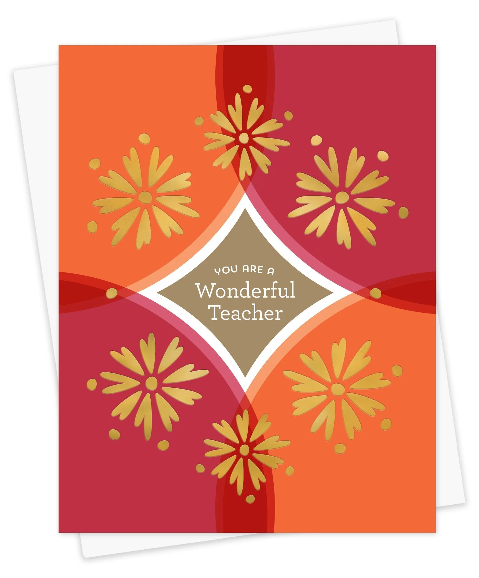 Wonderful Teacher Greeting Card