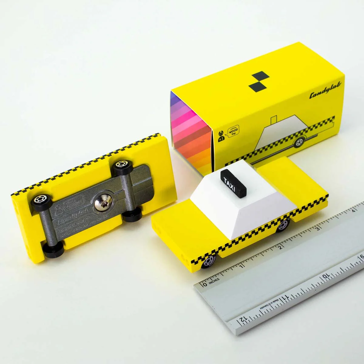 Yellow Taxi Toy - Image 2