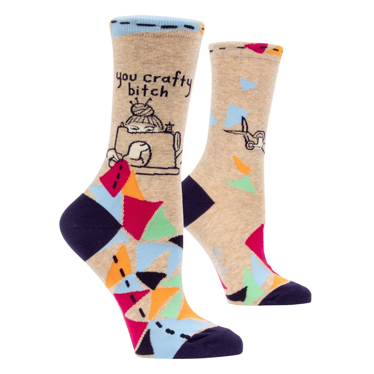 You Crafty Bitch Women's Sock