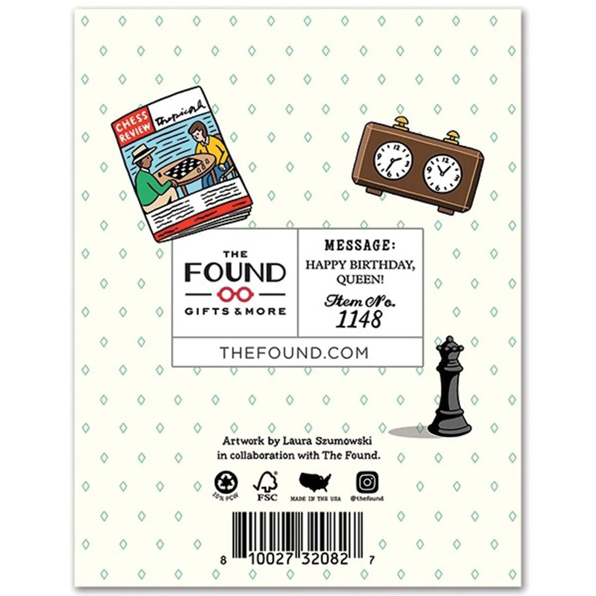 You're Genius Queen's Gambit Birthday Card - Image 3