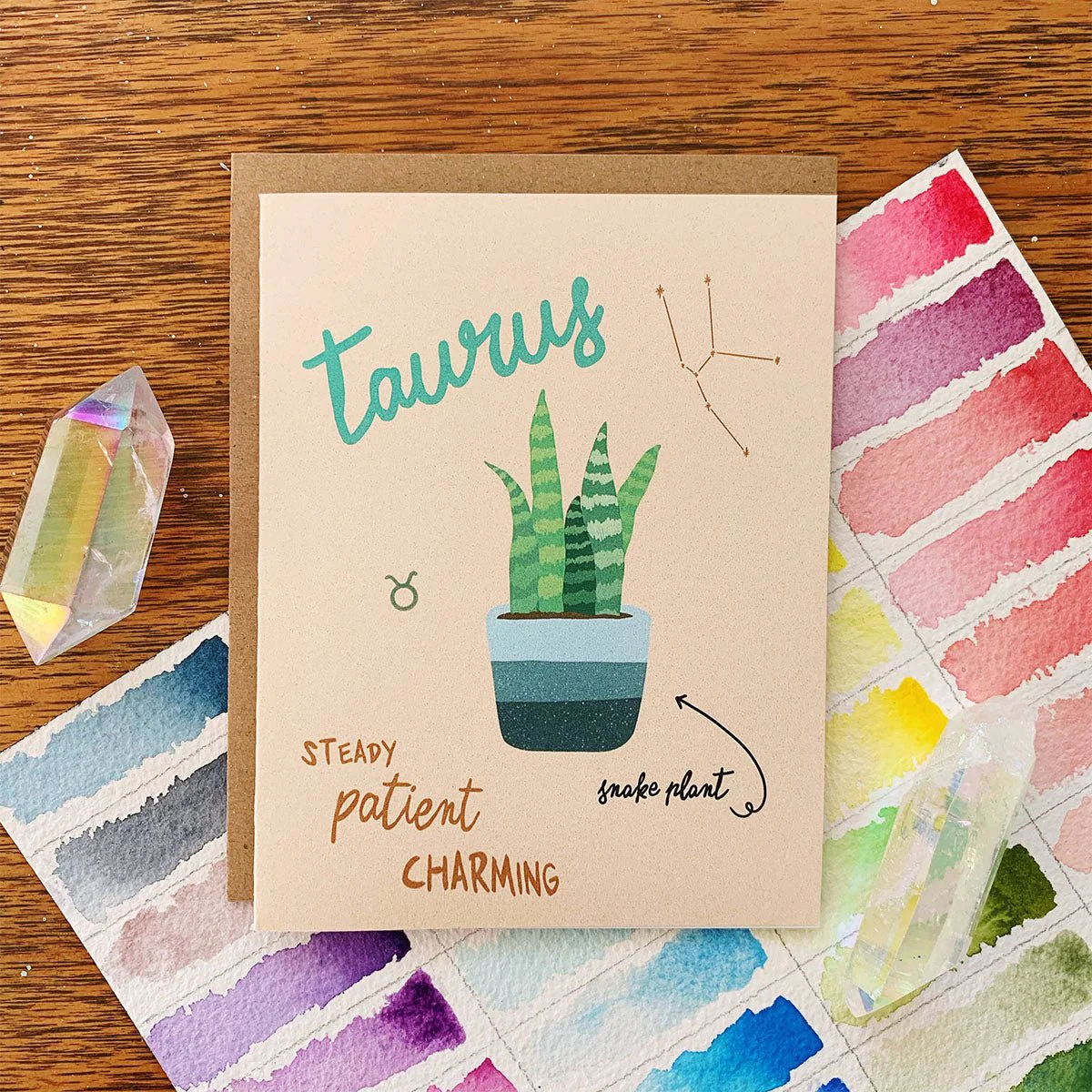 Zodiac Houseplant Greeting Card - Image 2