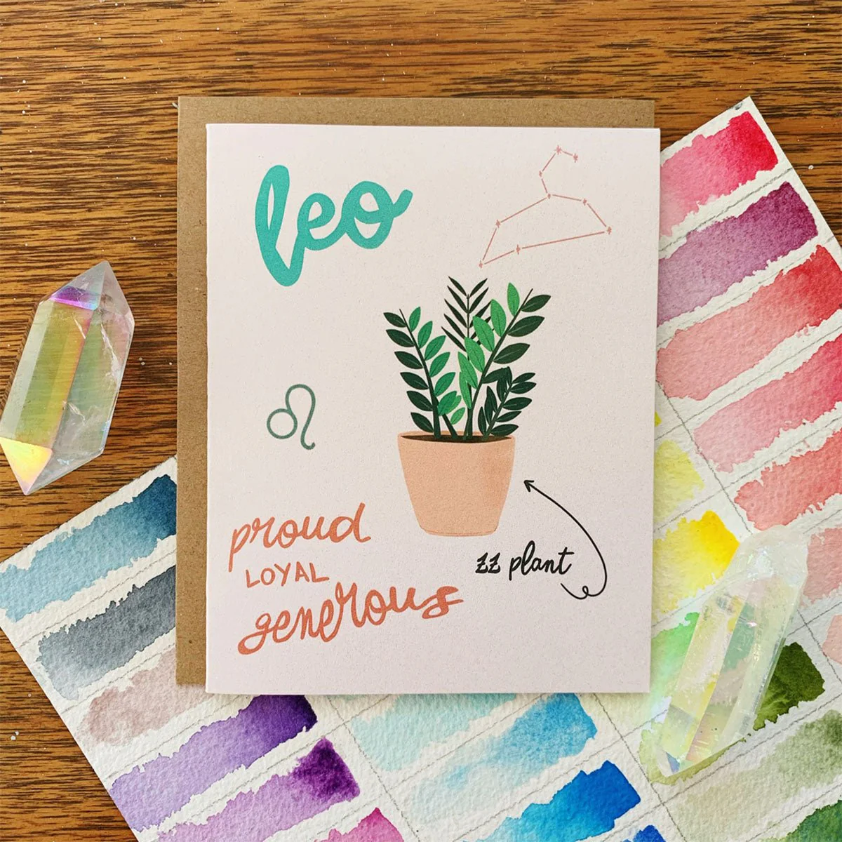 Zodiac Houseplant Greeting Card - Image 7